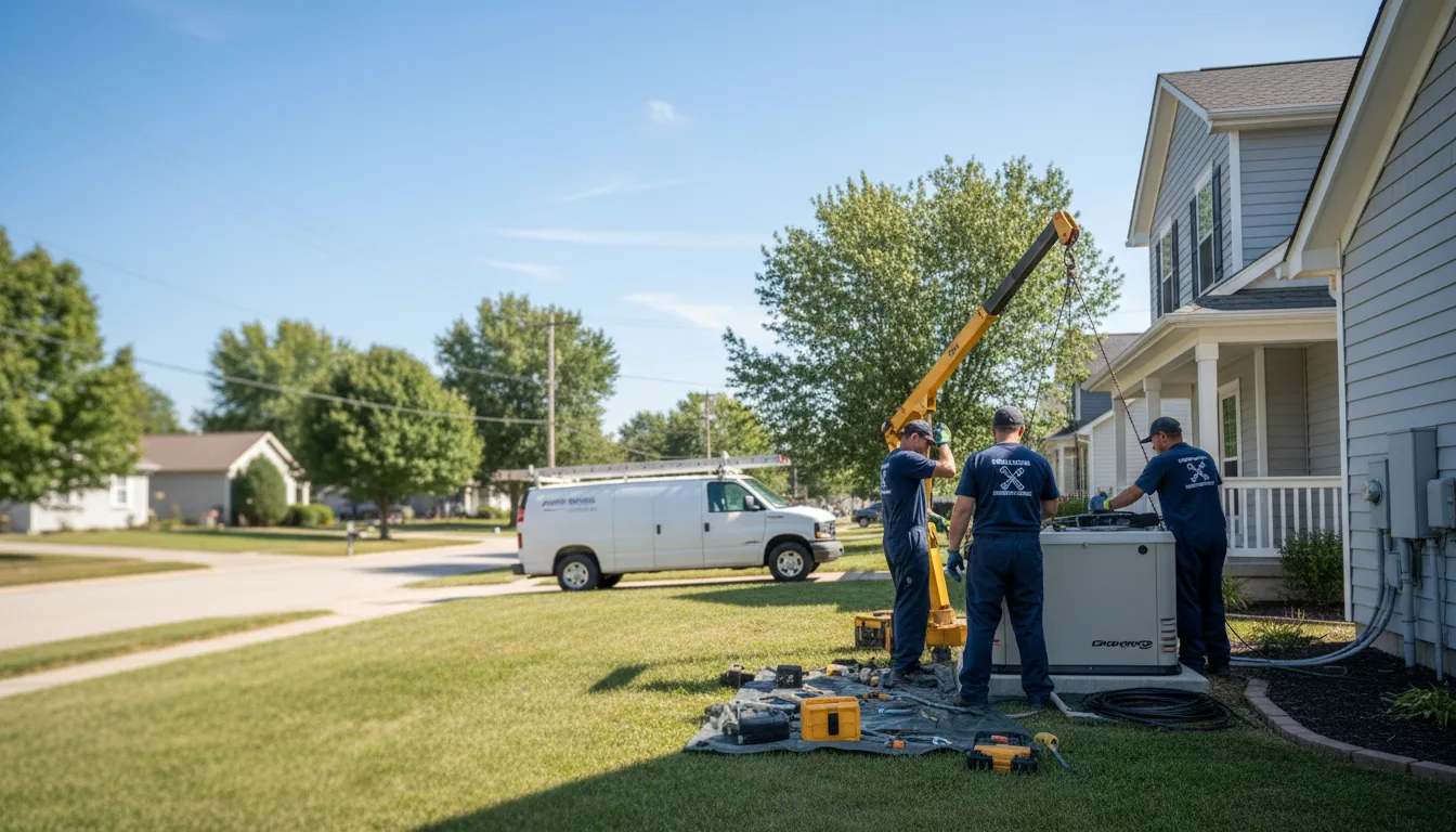 Generator Installation in Sheffield, IA near me